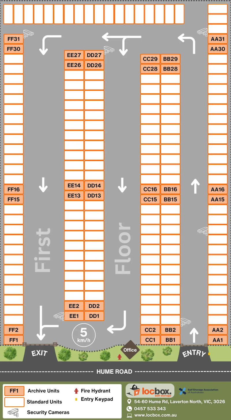Locbox-Site-Map-First-Floor Locbox Site Map - First Floor